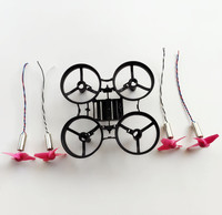 RC Drone Propellers Props with Frame for H36  E010 Blade Inductrix BLH8700 BLH8580 NH-010 Micro Drone Parts