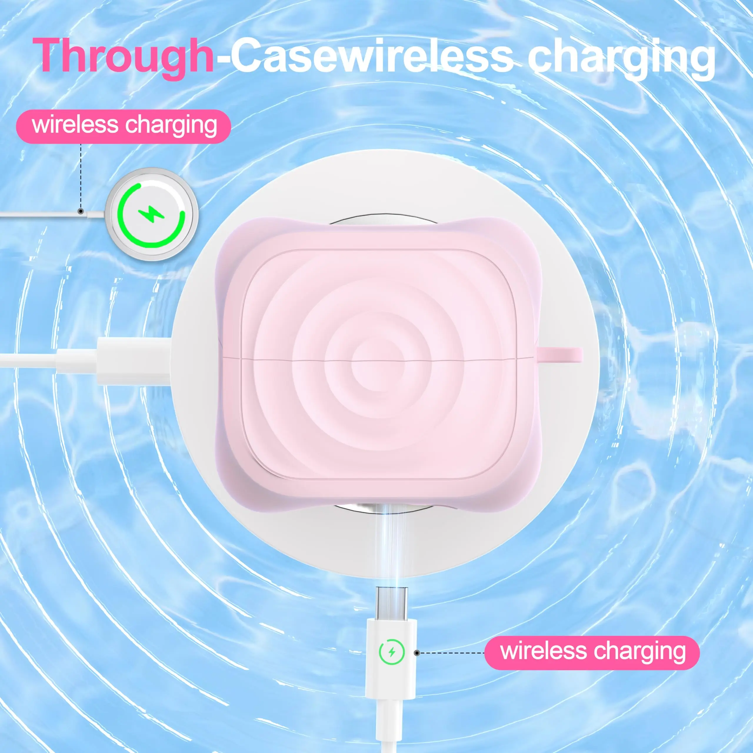 حافظة 2025 Buds 3 Pro ﻿ تصميم جديد بمظهر إبداعي مع غطاء طقم تنظيف لهاتف Samsung Galaxy Buds 3 Pro Funda للنساء