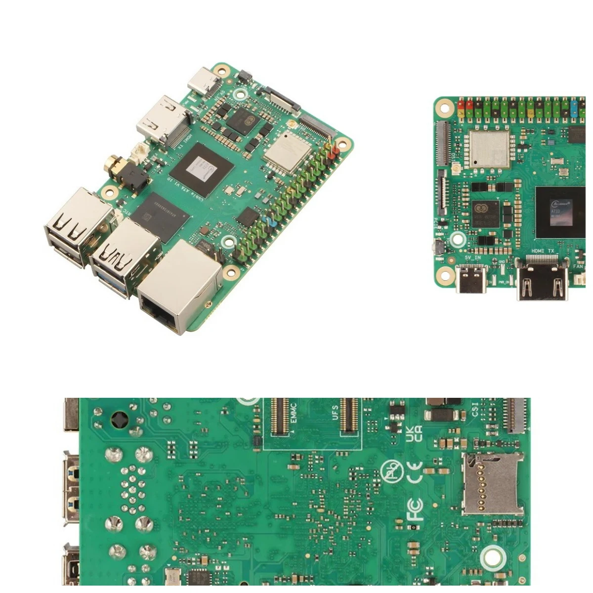 Octa-core SOC Mini Main Board With 3TOPS AI Acceleration