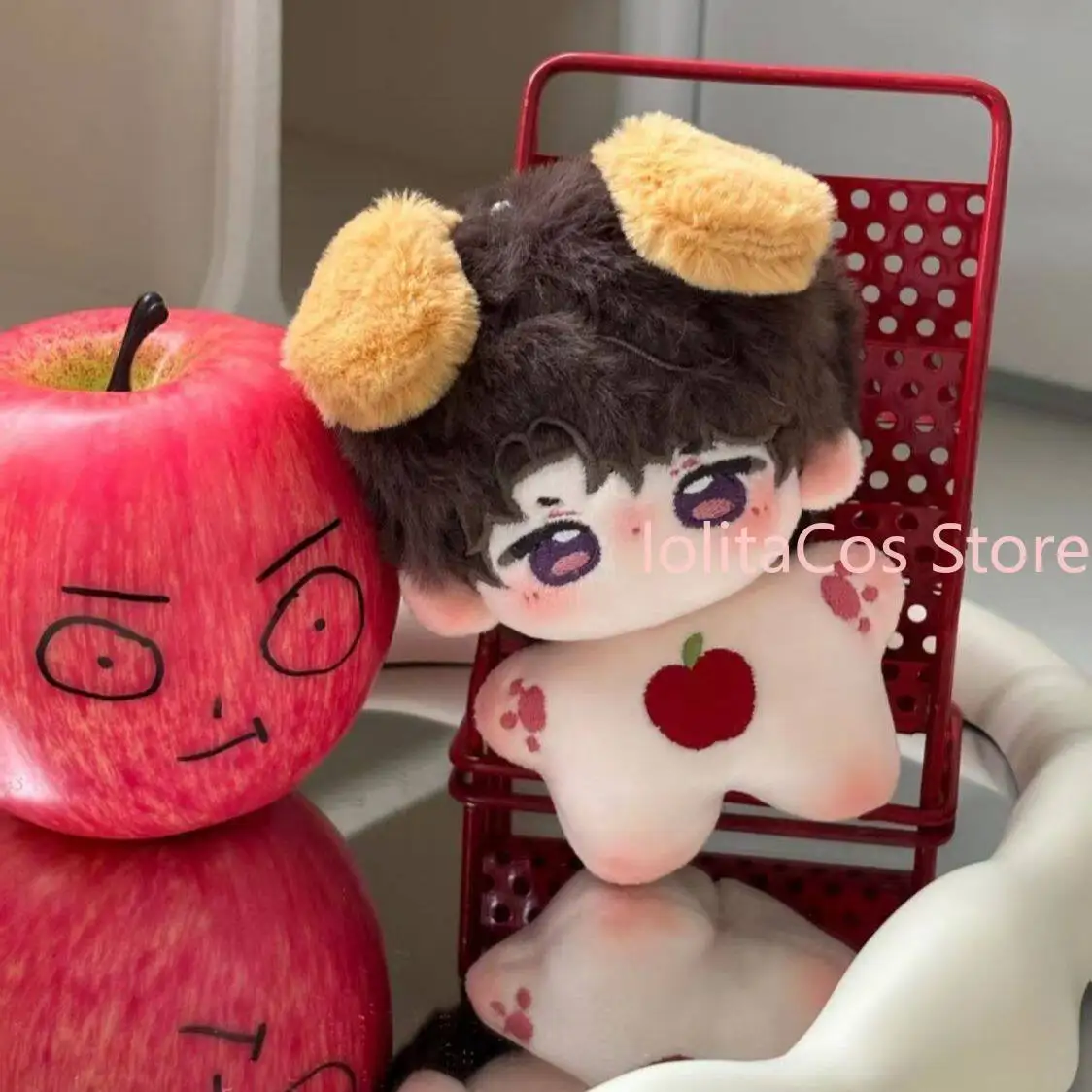 Love and Deepspace Caleb 10cm Cute Plush Doll Starfish Body Cotton Stuffed Toys Fluffy Pendant Keychain Girl Gift Xmas Birthday view 3