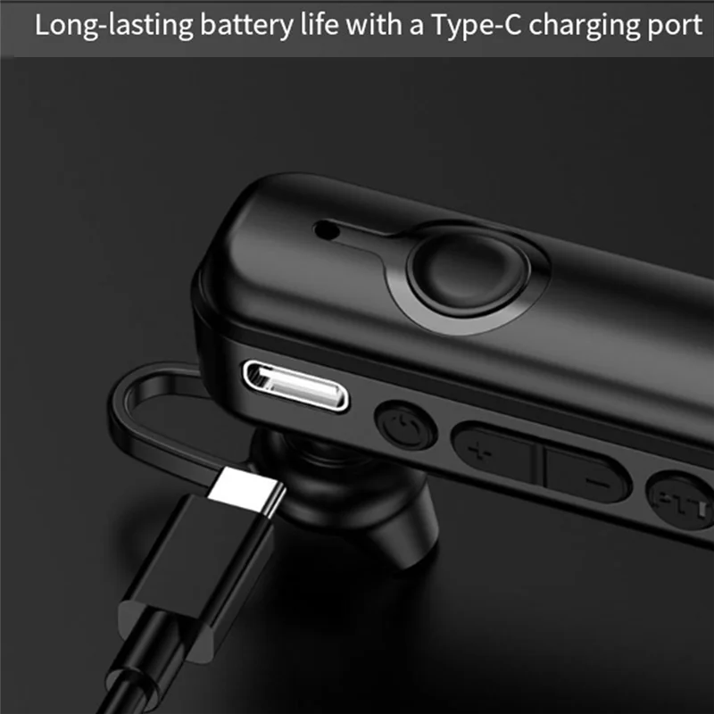 Feauty 살롱 헤어 살롱 레스토랑 용 얇은 귀고리 블루투스 무선 미니 인터콤 1000 미터 USB-A12I