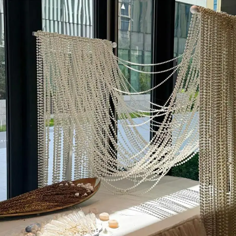 

Giant Foam Ball String Wedding Decoration Hanging Pearl Chain Pendant Hanging For Backdrops Wall Photography Props Display