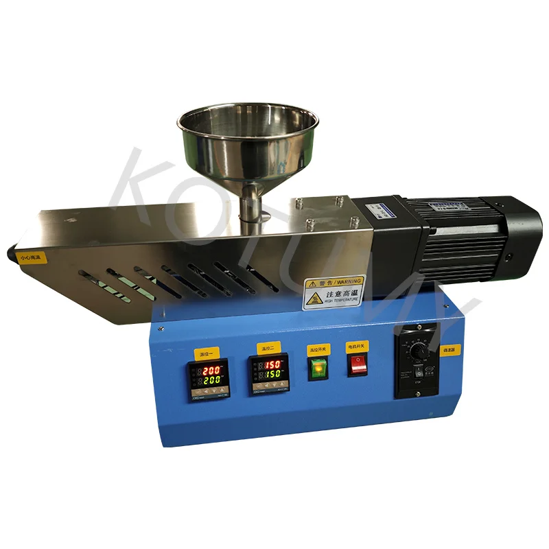 Single Screw Small Extruder, Laboratory Desktop Plastic Desktop Polymer Material Injection Molding Machine