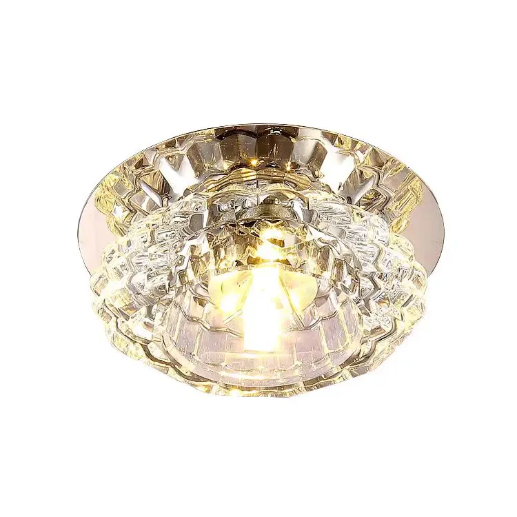 

Светодиодный потолочный светильник - прожектор для поверхностного монтажа и встраиваемый точечный светильник для гостиной (освещение прохода с регулируемой яркостью, современная люстра