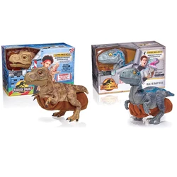 Jurassic World Real FX Baby Blue Dinosaur Toy Jurassic Park Real FX Baby T.REX Dinosaur Realistic Interactive Dinosaur Toy Model