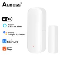 Tuya WiFi Smart Door Sensor Smart Home Door Open/Closed Detectors Window Sensor Smart Life Works With Google Home Alexa