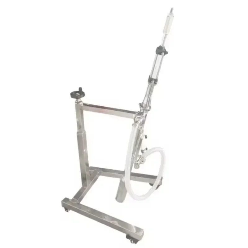 Máquina aplicadora de tolva de panadería unifiladora portátil, llenado de mantequilla, comida, crema de alta viscosidad, pastel, mermelada de fruta, transferencia de pastel