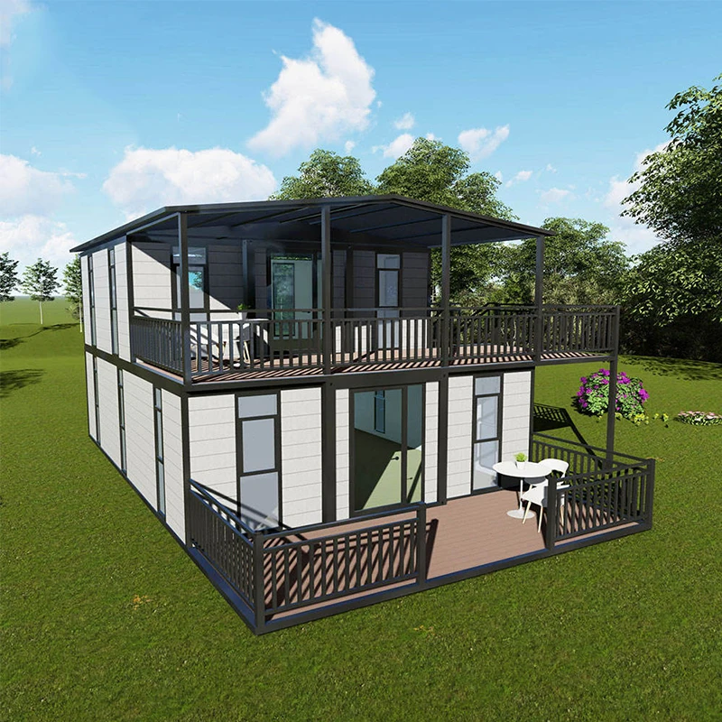 Container House 3 Bed Rooms Office Container 20 ft 3 Bedroom Container Home Mobile Home Trailer Folding House