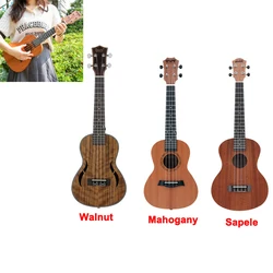 1 pc 23/24/26 Inch Concert Ukulele 18 Frets Wood/ PC Material Ukelele Christmas Gifts  Music Instrument