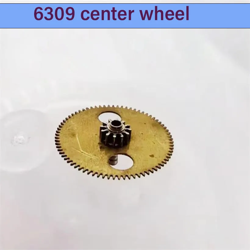 

Подходит для механизма 6309: центральное колесо, двухколесный механизм 6309, запчасти для ремонта часовых механизмов