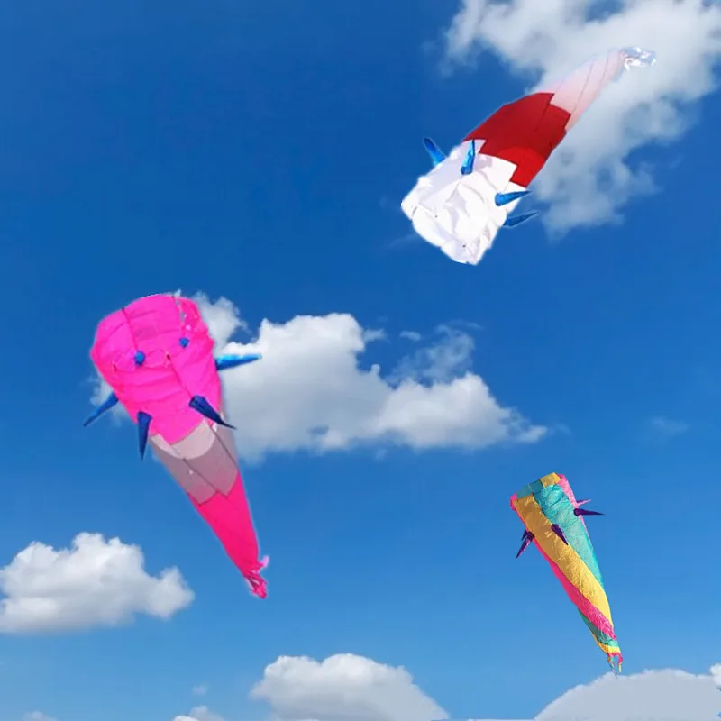 大型凧吹流し凧尾インフレータブル凧アクセサリー 3d 凧ペンダント凧パラシュートリップストップナイロン生地ボランティン 3d 凧