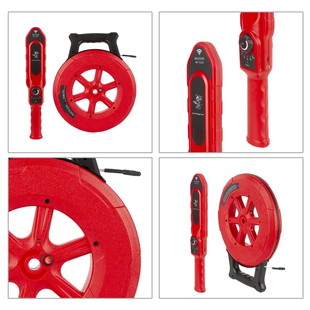 كاشف انسداد أنابيب الحديد الأنابيب أداة تشخيصية الماسح الضوئي خط أنابيب حجب انسداد السباكين أداة #3