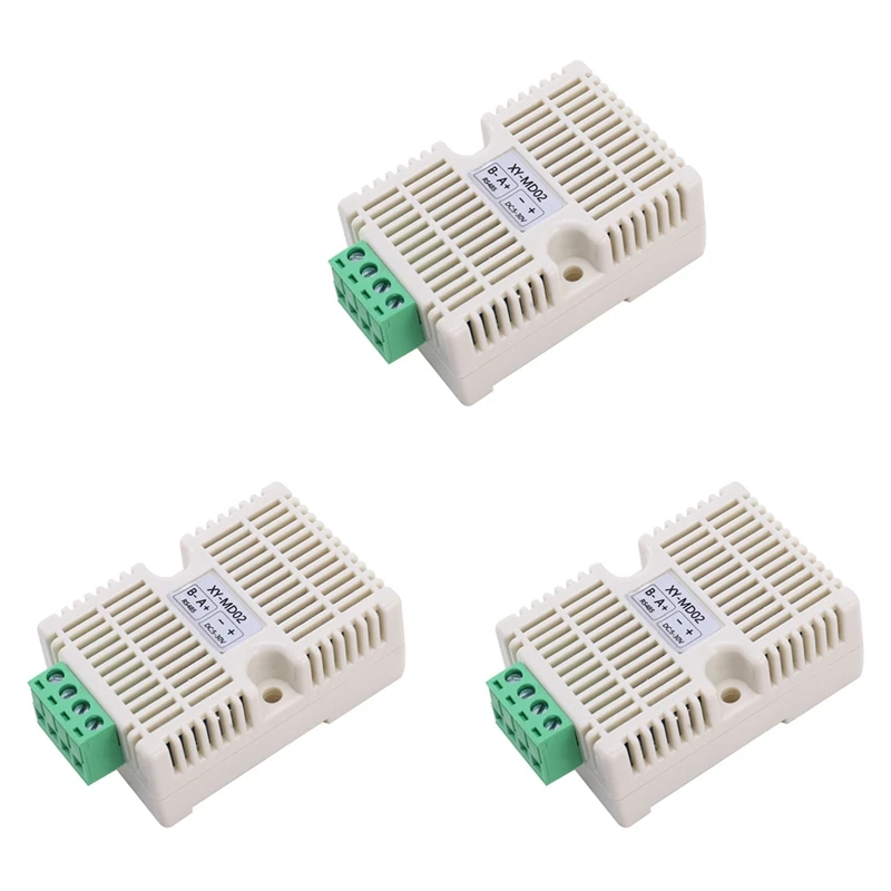 3X Temperature Humidity Transmitter RS485 SHT20 Sensor Modbus RTU Acquisition Module Transducer High Precision