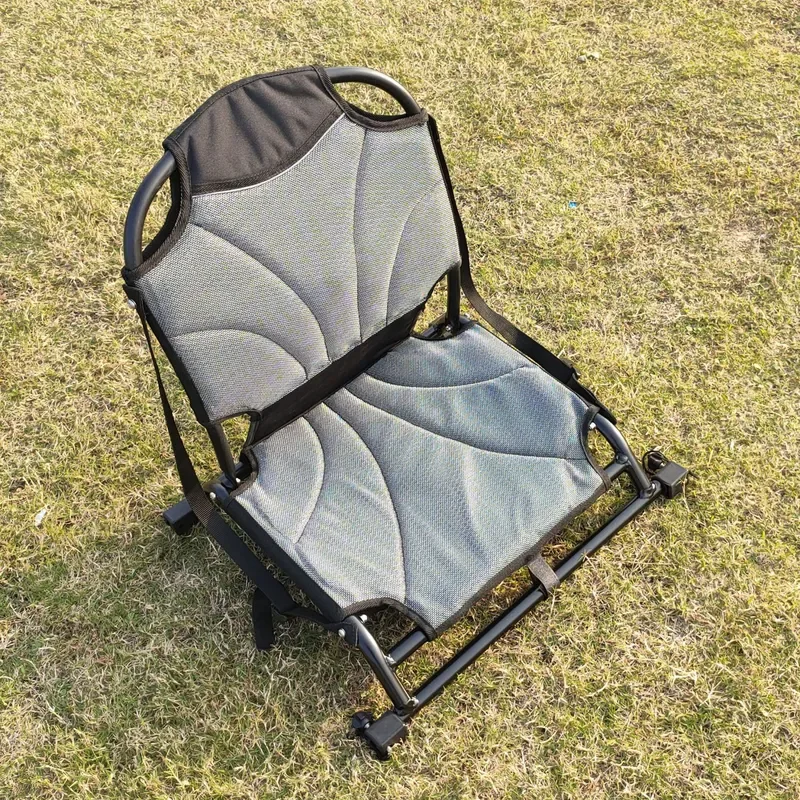 Adjustable Aluminum Kayak Seat Backrest High Comfort Padded Cushion for Canoe Fishing Boat Universal Fit Durable Marine Grade