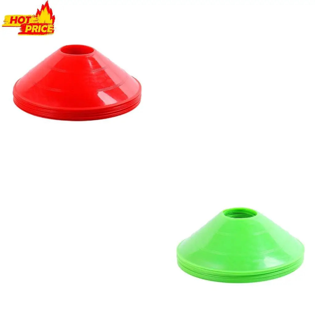 

50 Pcs Soccer Disc Cones Agility Soccer Cones for Sports Field Cone Marker
