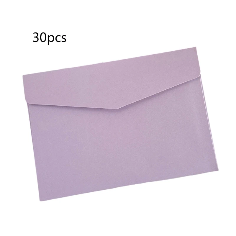 

30Pcs Colorful Envelopes for Wedding Invitation Announcements, Handmade Envelope for Valentines Cards Appreciation Card