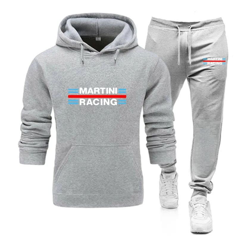 2025 neue Martini Racing Hoodie Anzug Herrenmode Hoodie Marke Hosen Casual Jogging Anzug Sport Tragen Sweatshirt Herbst Winter