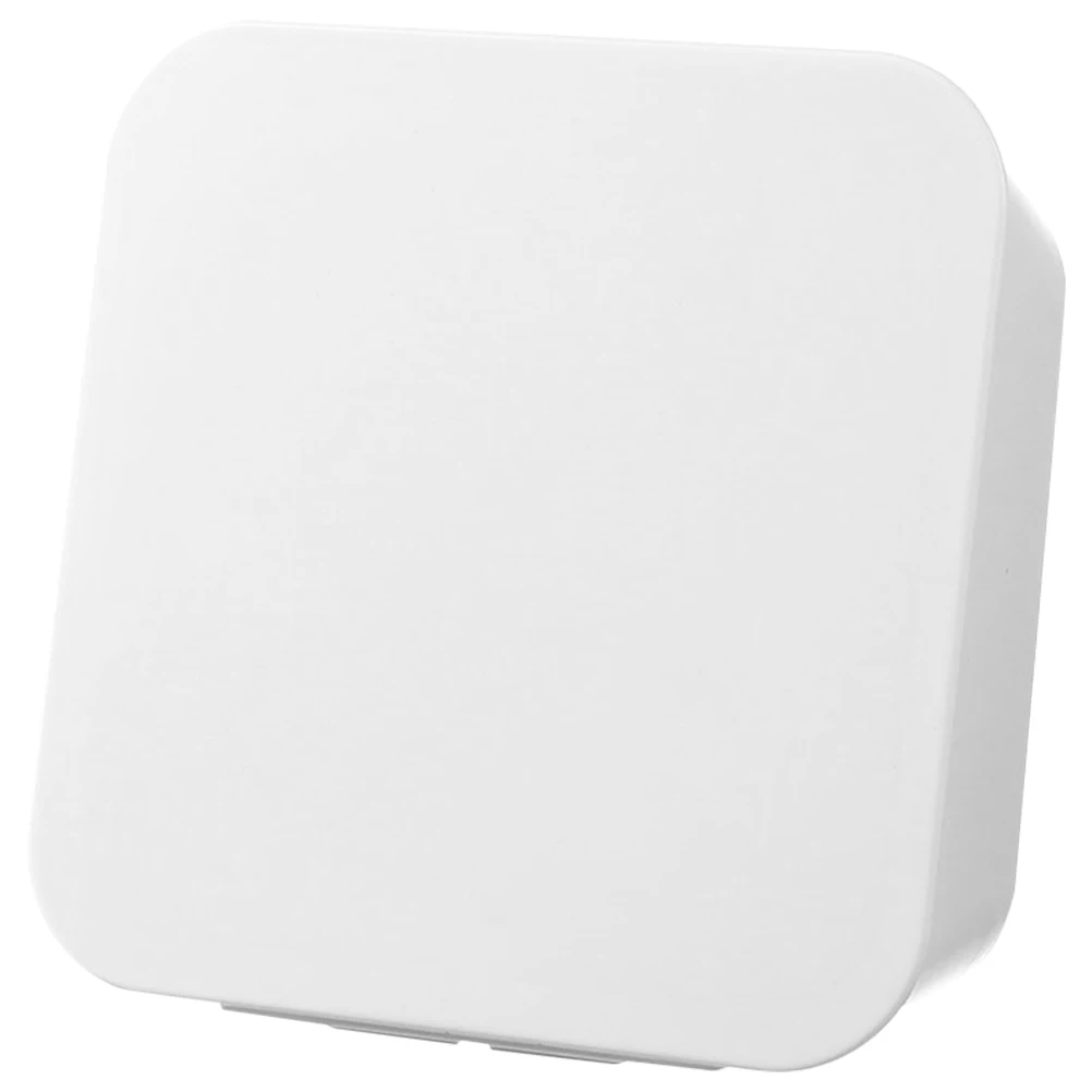 

Wall Storage Box Punch Free Mountable Organizer Containers Plastic Material Longtime Use Bathroom Vanity Storage