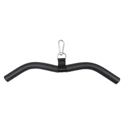 Fitness Lower Pull Bar T-Shape Back Muscle Builder Bow Pull Bar Gym Arm Exercise Pulley Training Accessories Style Random