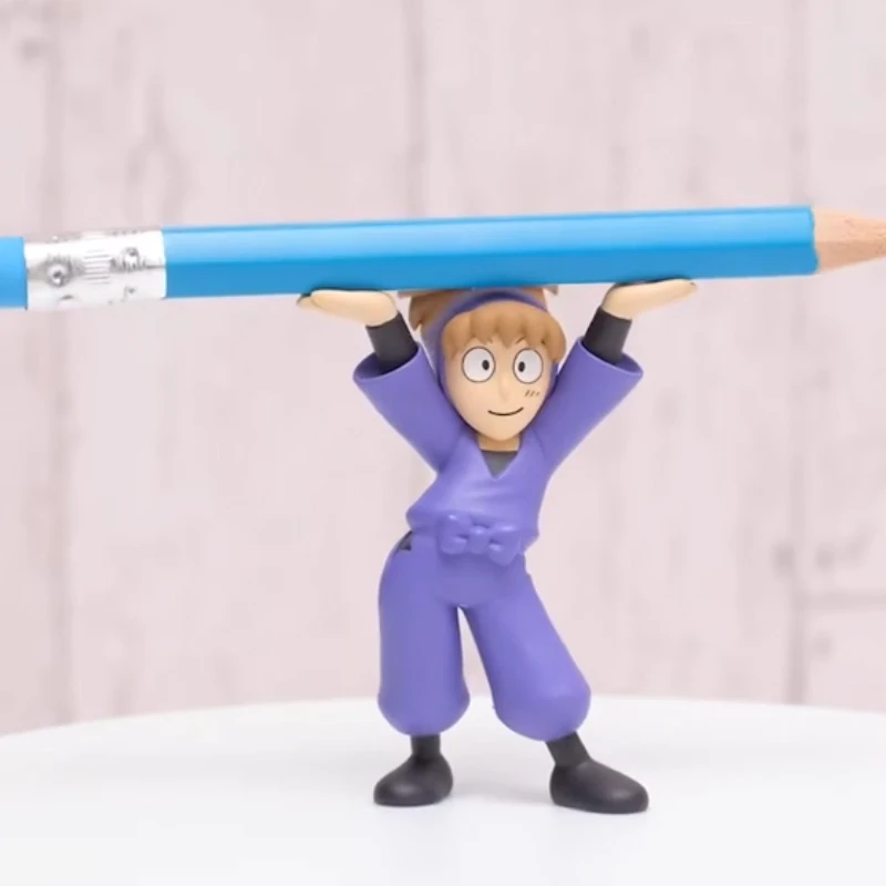 Japanse Echte Gacha Schaalmodel Ninja Rantaro Een Penhoudende Ornament Anime-gerelateerde Penhouders Action Figure Speelgoed