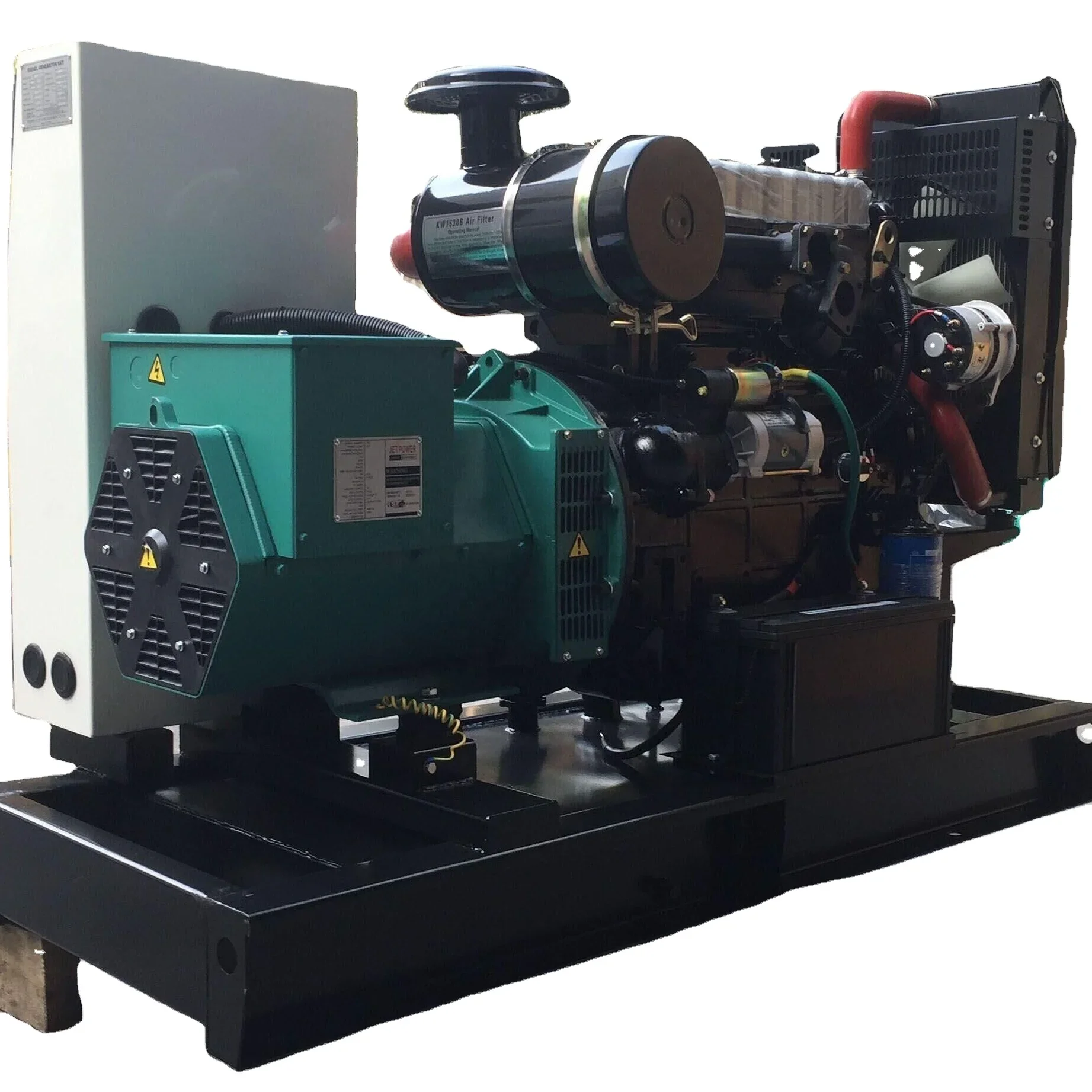 50-60Hz Generator 20kva 30kva 50kva Open Soundproof Type LPG/Naturals Genset