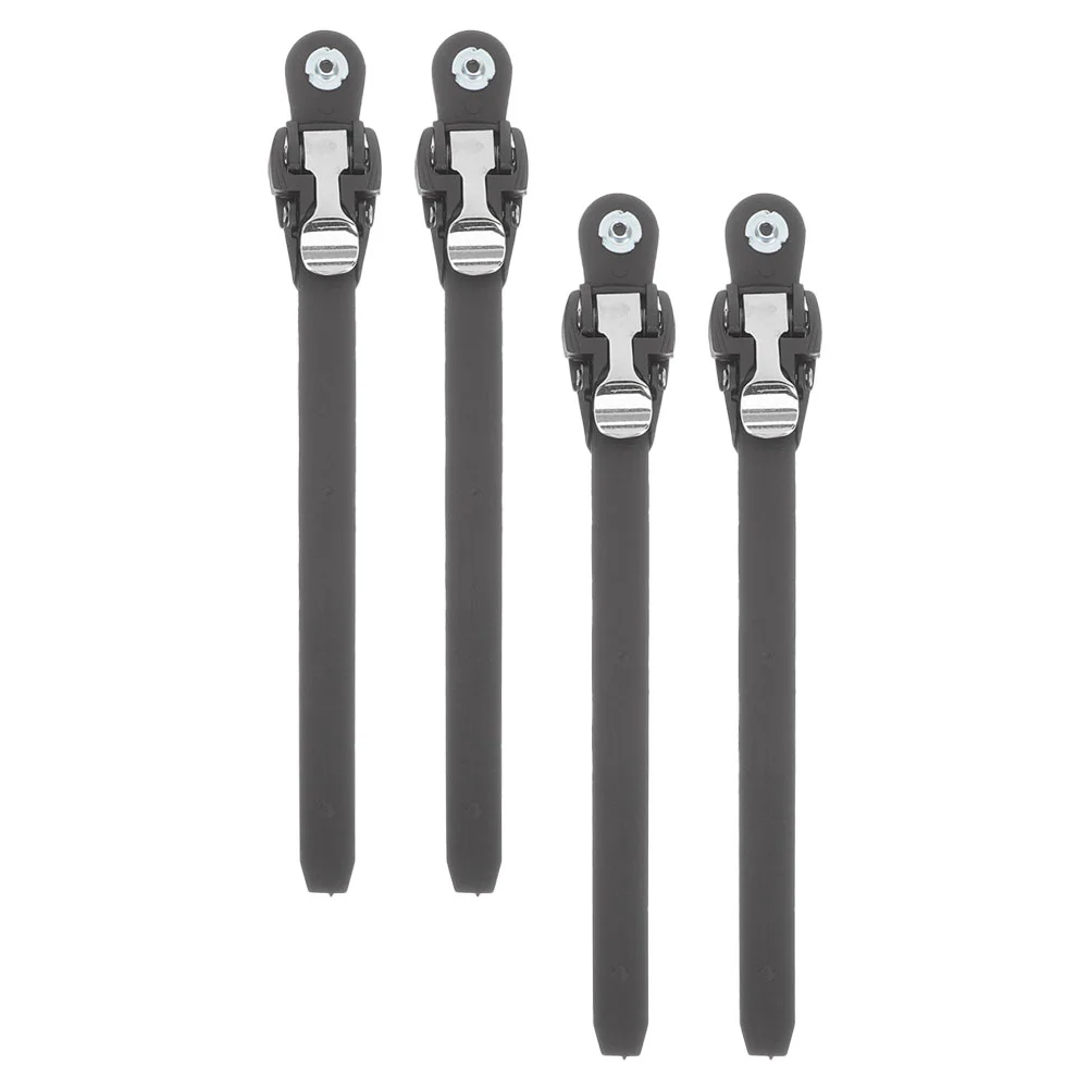 

Roller Skates Buckle Straps Adjustable PVC Replacement Parts for Skate Boot Shoes Multifunctional Design Comfortable Fit