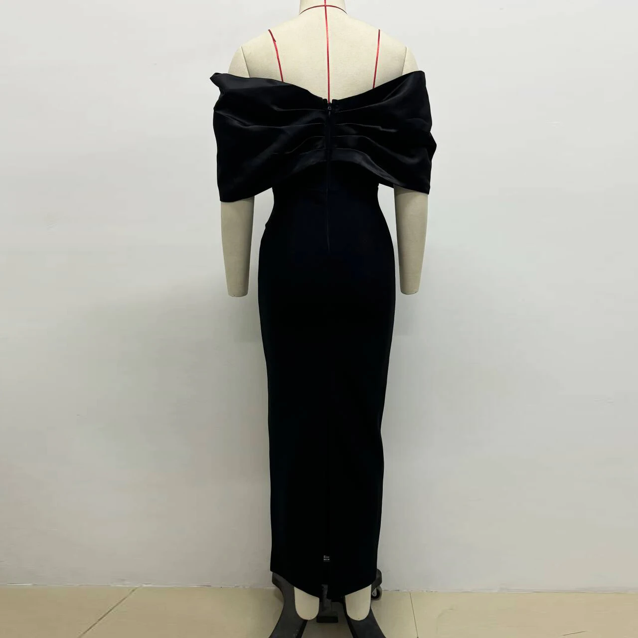 Women New Arrival Bandage Dress Sexy Beading Off The Shoulder Patchwork Clothes Club Party Celebrity Dresses