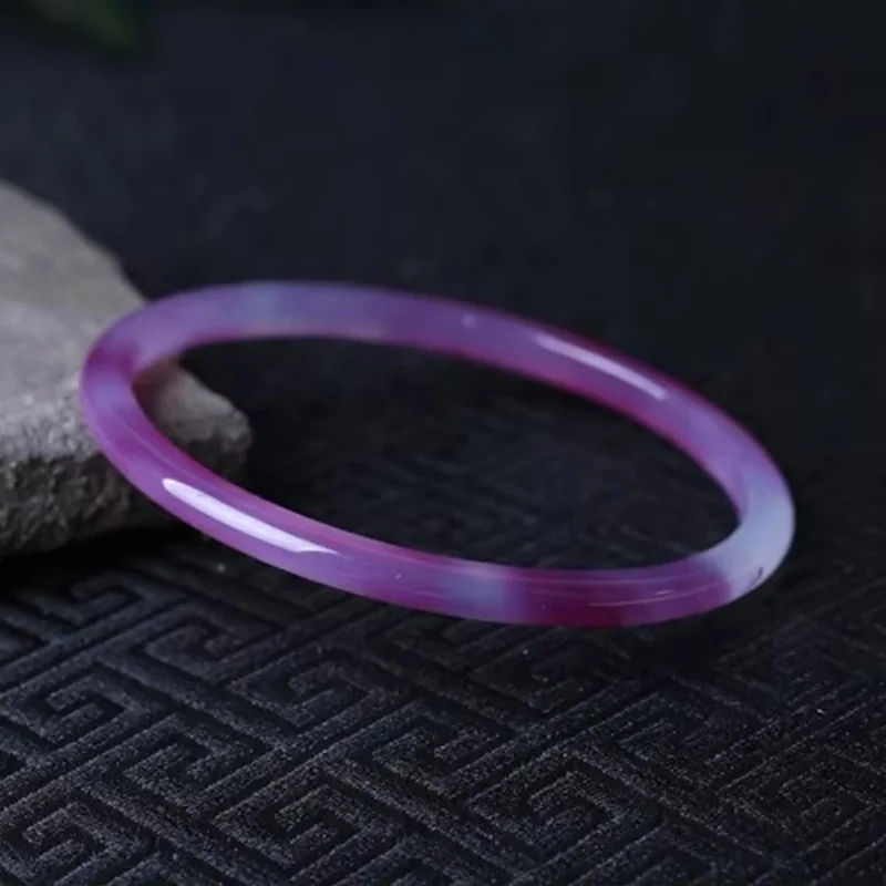 

Natural Jade Handcarved Bracelet Charm Fashion Women Men For Jadeite Jewelry Lady Accessories Round Bangle