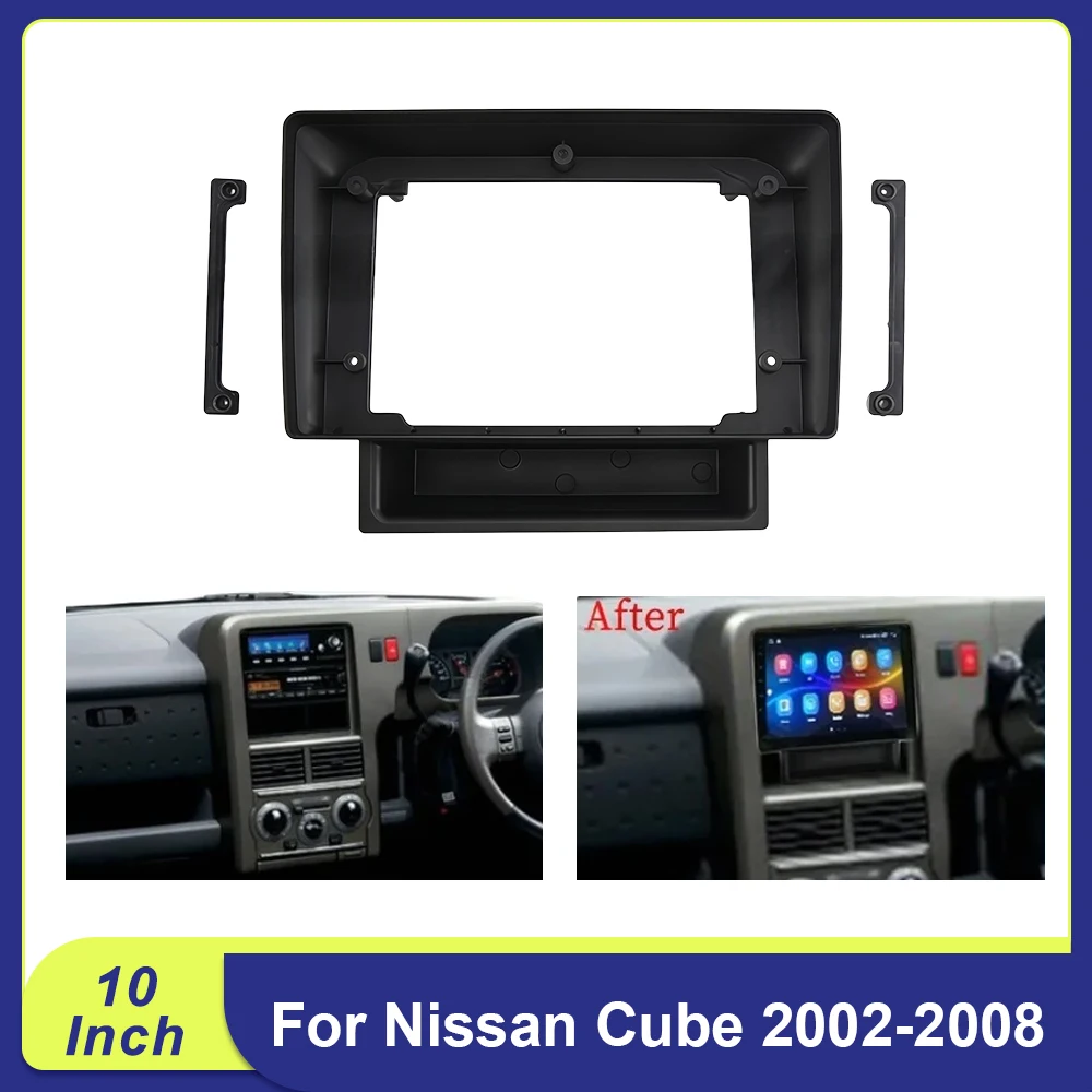 

"Для Nissan Cube 2002-2008–10" Рамка радио с сенсорным экраном"