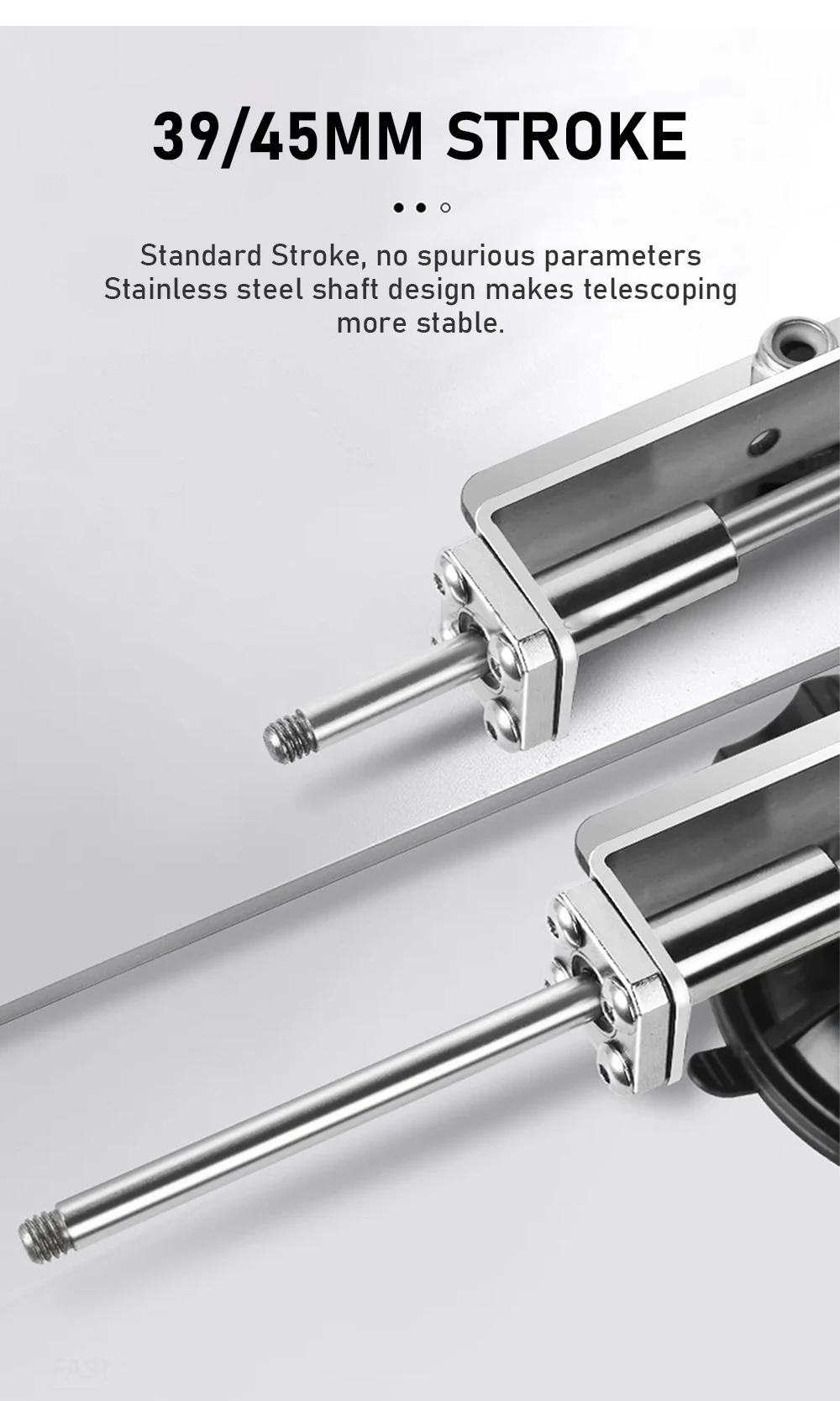 Linearantrieb mit 39/45mm Hub, 30-300 U/min Einstellbare Geschwindigkeit, Elektrisches Linearbewegungswerkzeug für DIY-Projekte – Detail 5