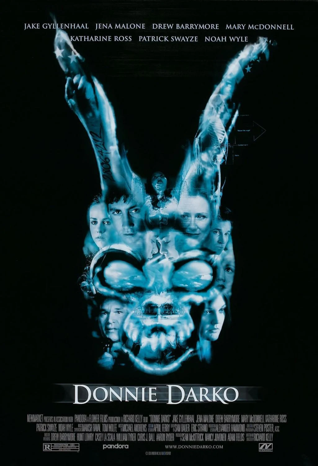 Movie Donnie Darko (2001) Poster Prints Wall Sticker Home Decor Bar Cafe Art Painting