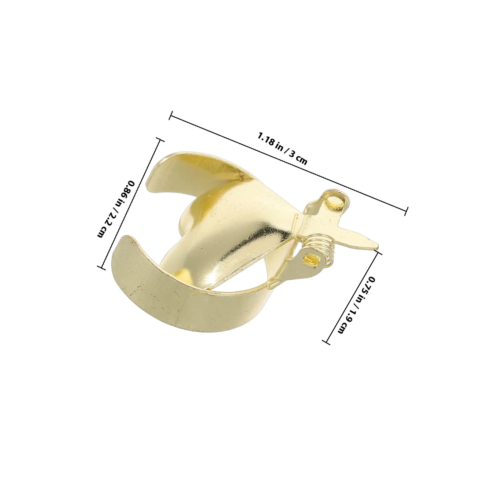 2 قطعة معدنية على شكل قلب طفاية اللهب أداة مقاومة للحرارة يمنع الفتيل Smoldering مناسبة للشمعة #6