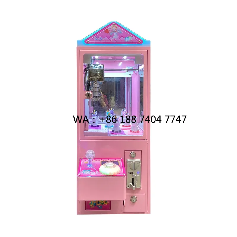 

Premium Quality Coin Operated Arcade Doll Prize Gift Game Mini Claw Vending Machine for Children