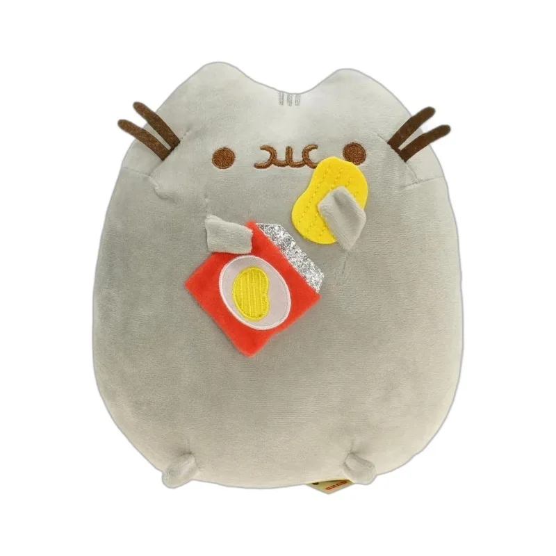 Heiß begehrte Pusheen Plüschfigur: Kawaii Donut-Einhorn Raumdekoration, Anime-Kartoffelchip-Eiscreme-Pizza-Kuchen-Katzen-Stofftierpuppen als Geschenk