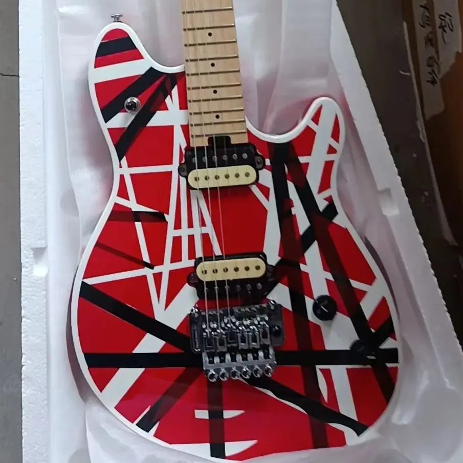 جيتار كهربائي بحروف الماهوجني برقبة خشب القيقب بلونين - شحن مجاني #1