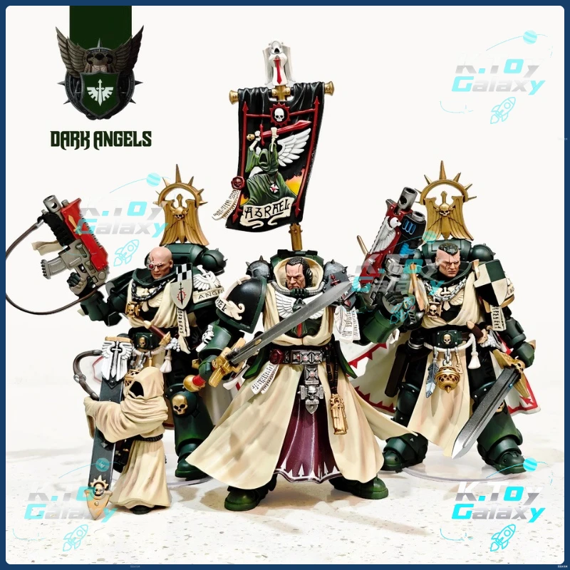 JOYTOY Warhammer 40K عمل الشكل الملاك الداكن ماستر مع قبضة الطاقة أنيمي تمثال لعبة نموذج جمع المفاصل المنقولة اللعب