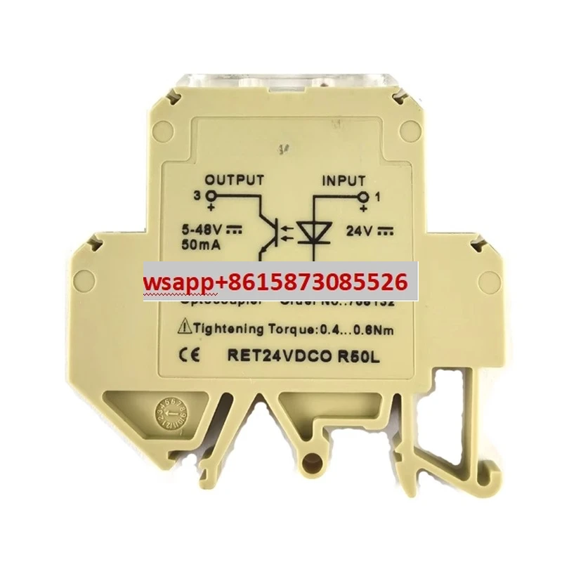 768052: El Optoacoplador Esencial para Sistemas de Control Industrial y Electrónicos de Alta Precisión