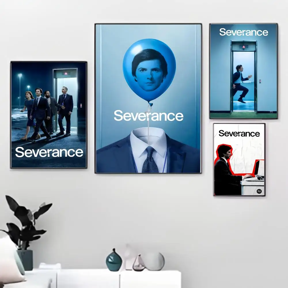 S-Severance Movie Painting Calligraphy Paper Print Home Living Room Bedroom Entrance Bar Cafe Art Decorative Paintings