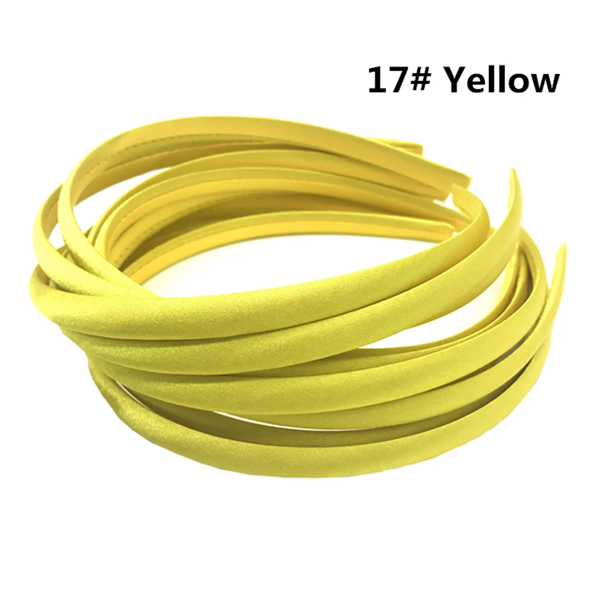 10 Stück/30 Stück mit Stoff überzogenes Haarband, 1 cm, Bonbonfarben, Harz-Stirnband, Mädchen-Haarband für DIY-Kopfbedeckungen, Boutique-Geschenke – Detail 17