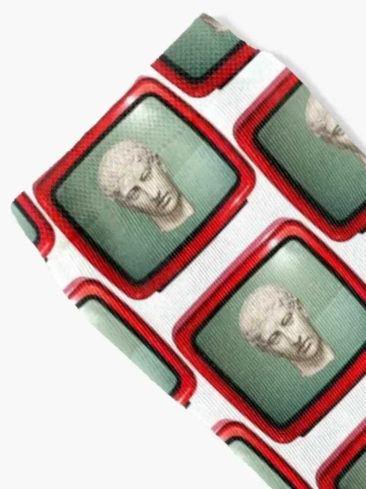 تلفزيون مع جوارب رامان جوارب ضغط الكثير من الجوارب الحرارية الشتوية للرجال والنساء #2