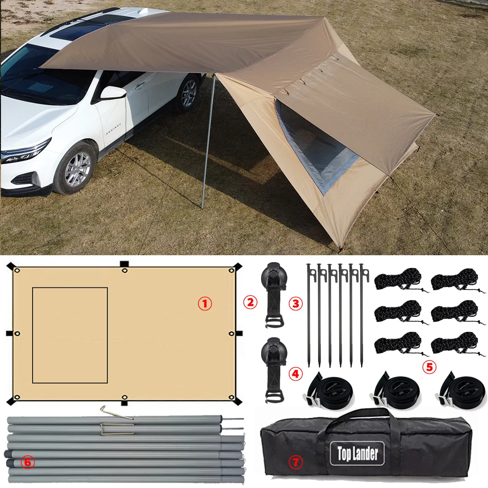 Khaki Tarp Set