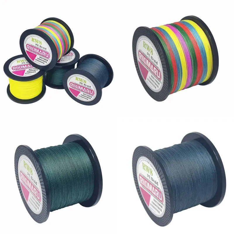 500M 8-strand braided fishing line polyethylene fishing line 10LB-150LB boat sea high-quality line