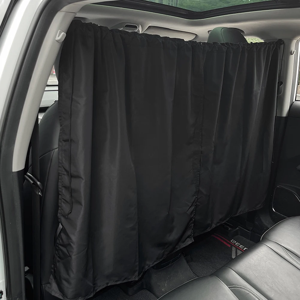 Car Isolation Curtain Universal Car Divider Curtain Protects Privacy for Kids Baby Travel Camping Sleeping