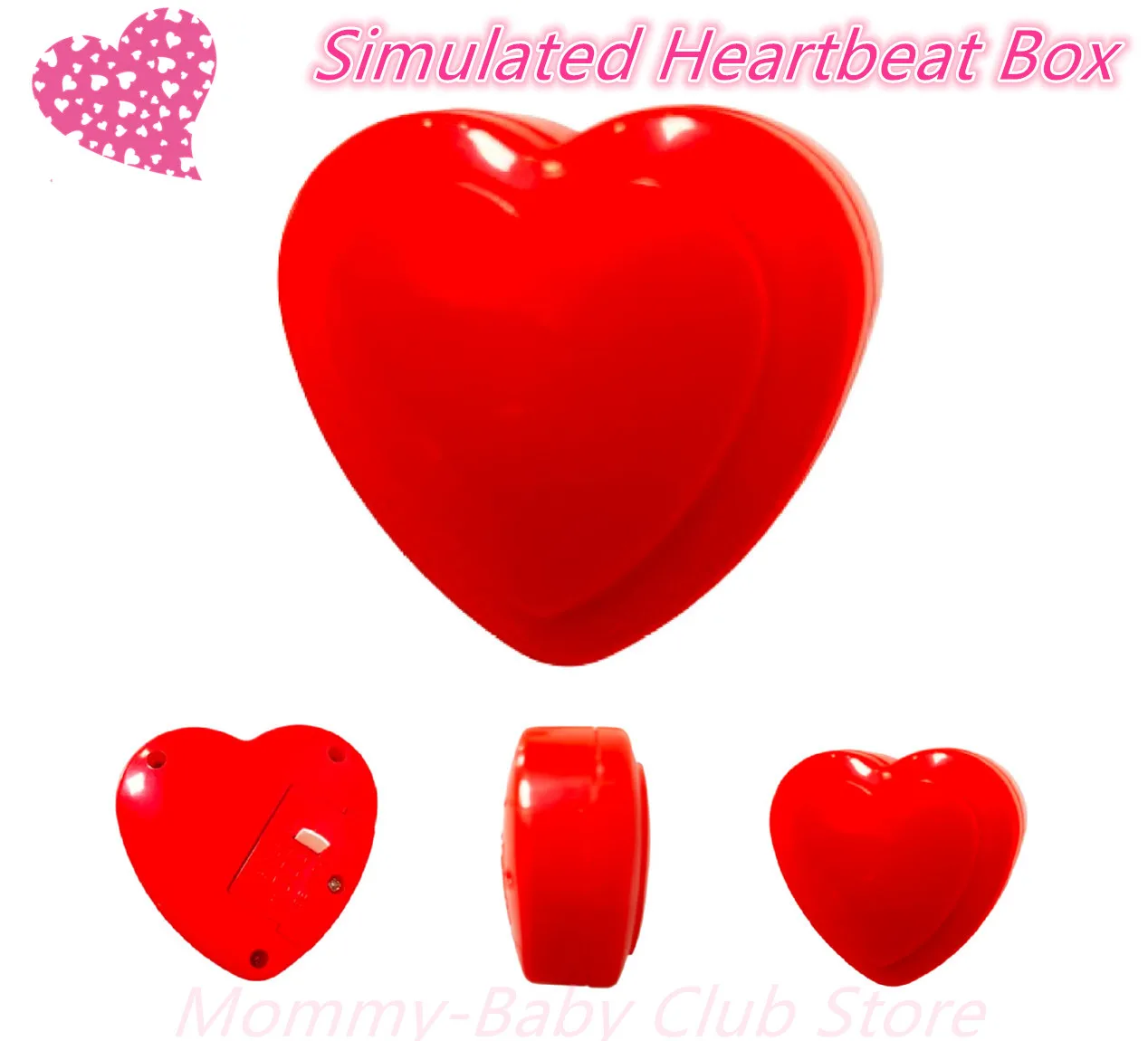 Heartbeat Simulator For Plushies Replacement Behavioral Training Heartbeat Device For Pets Sensory Heart Beat Simulation Soother