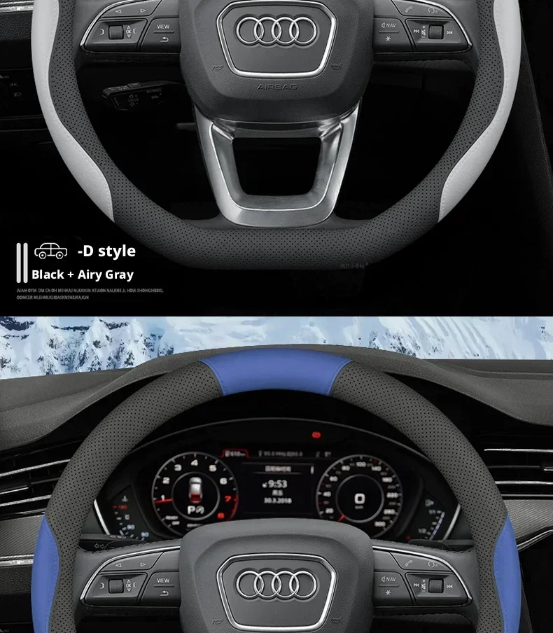 2026 MG Lenkradbezug aus Nappaleder, passend für MG4 EV, MG ZS, MG HS, MG3 Hybrid+, MG5 EV, MGS6 EV, Cyberster Autozubehör – Detail 25