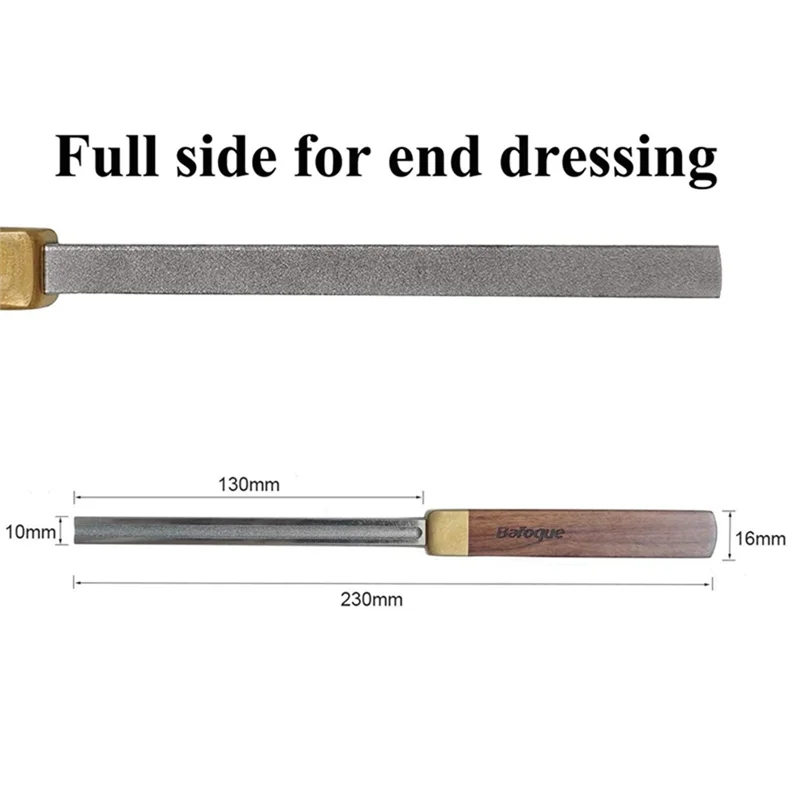 New Baroque Guitar Frets File Crown Edge File Grinding Frets Trimming Frets Luthier Repair Tools