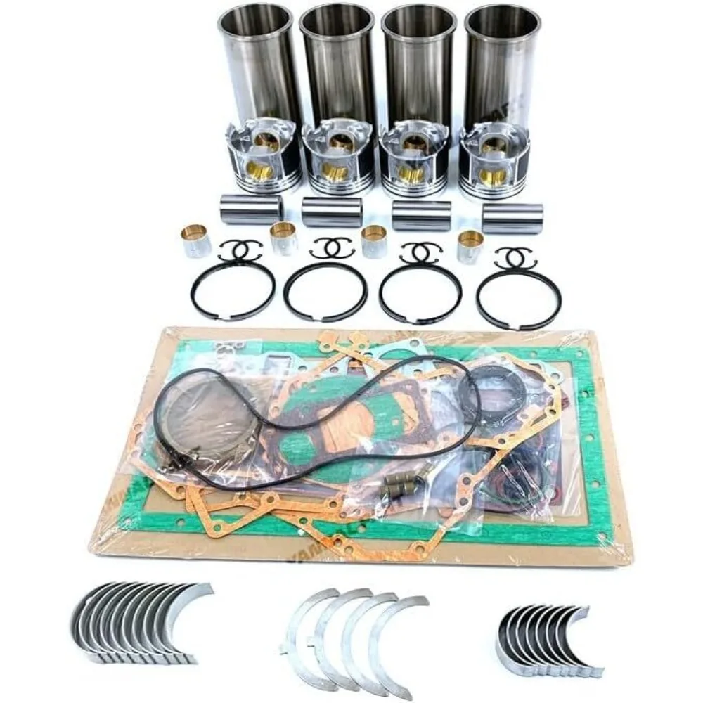 

K4D-IDI Overhaul Rebuild Kit With Full Gasket Bearing Set For Mitsubishi Engine