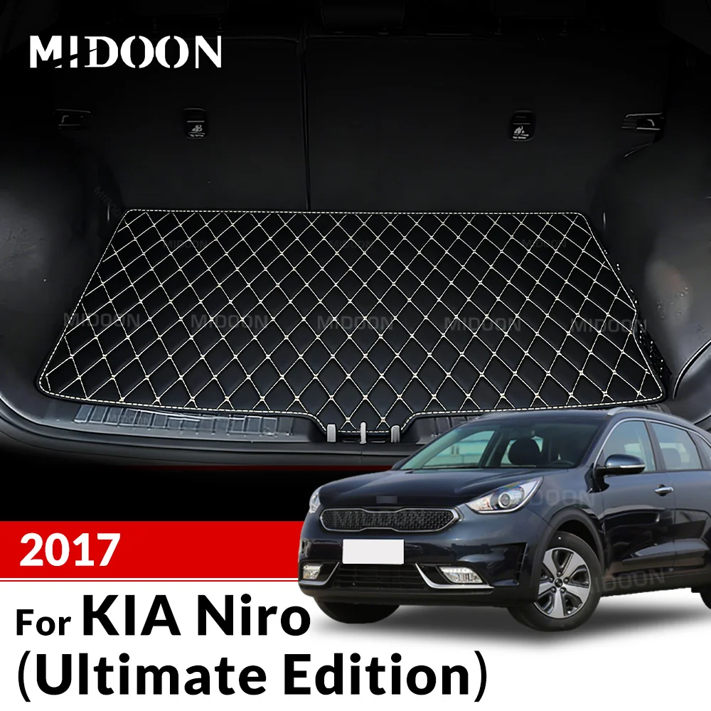 

Car trunk mat for KIA Niro 2017（Ultimate Edition）cargo liner carpet interior accessories cover