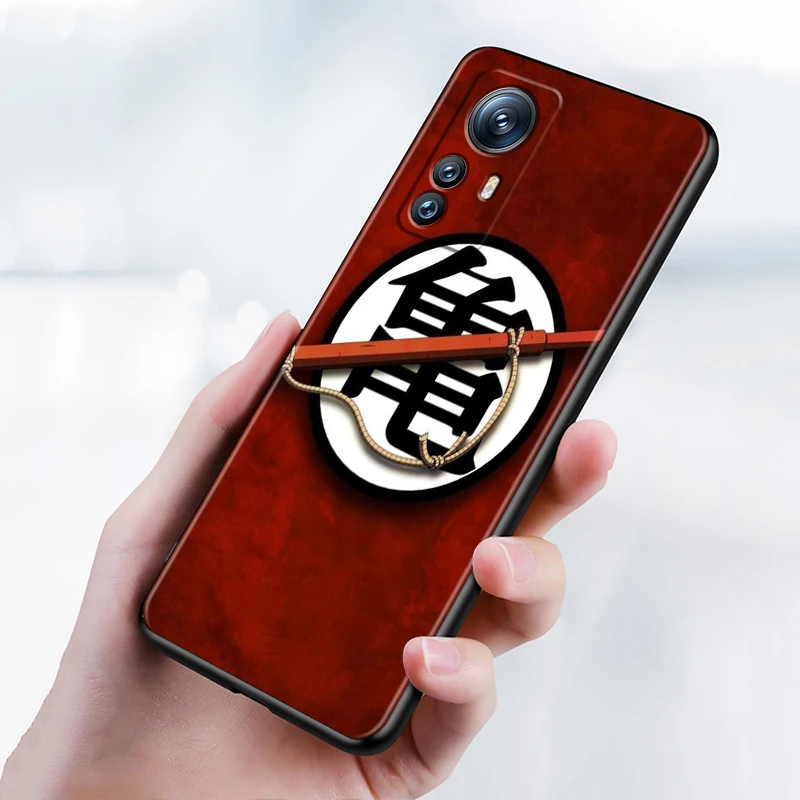 Anime D-Dragon Ball Z Logo Art For Xiaomi Mi 14 13T 13 12T 12 11T 11i 11 10T 10 Pro Lite Ultra 5G Black Cover Phone Case