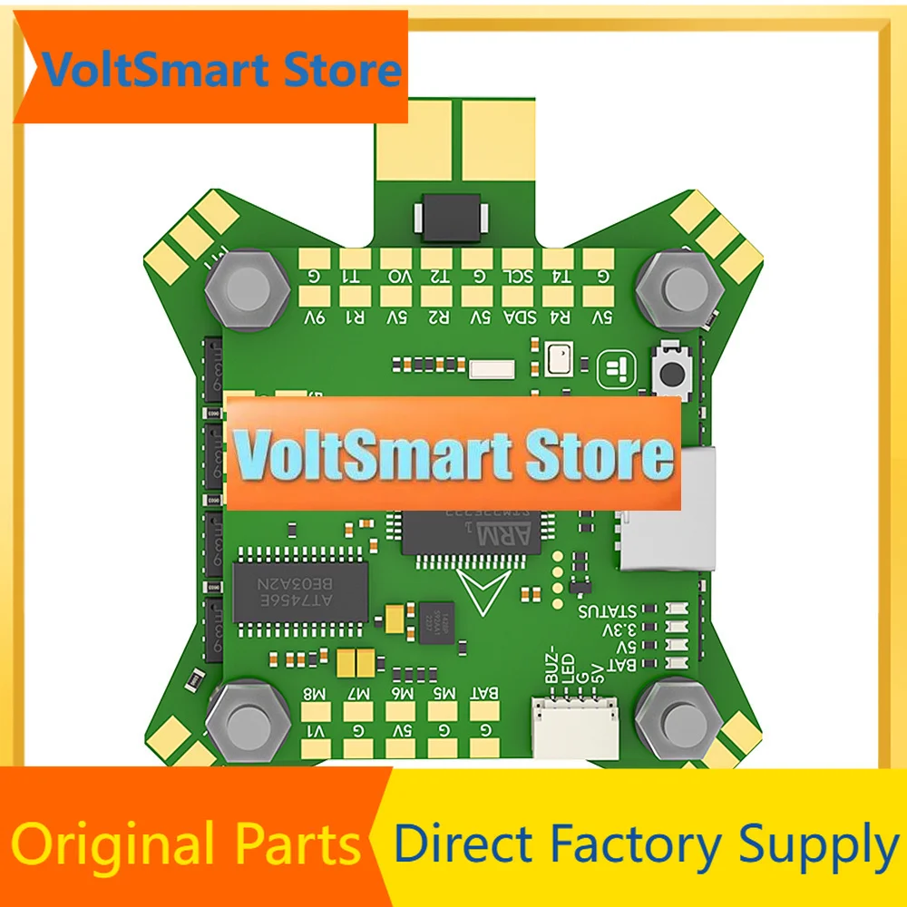 VoltSIFlight BLITZ F722 F7 Stack ICM42688 OSD Flash 32MB Barometer W/ E55S 4in1 2-6S ESC/ 1.6W VTX For RC FPV Drone